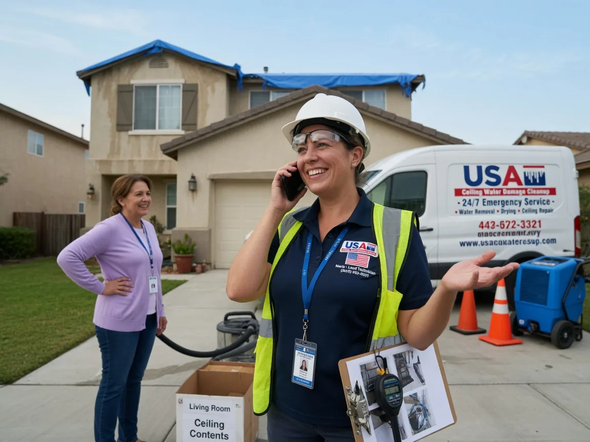 Ceiling Water Damage Restoration Dalton, NE FAQs